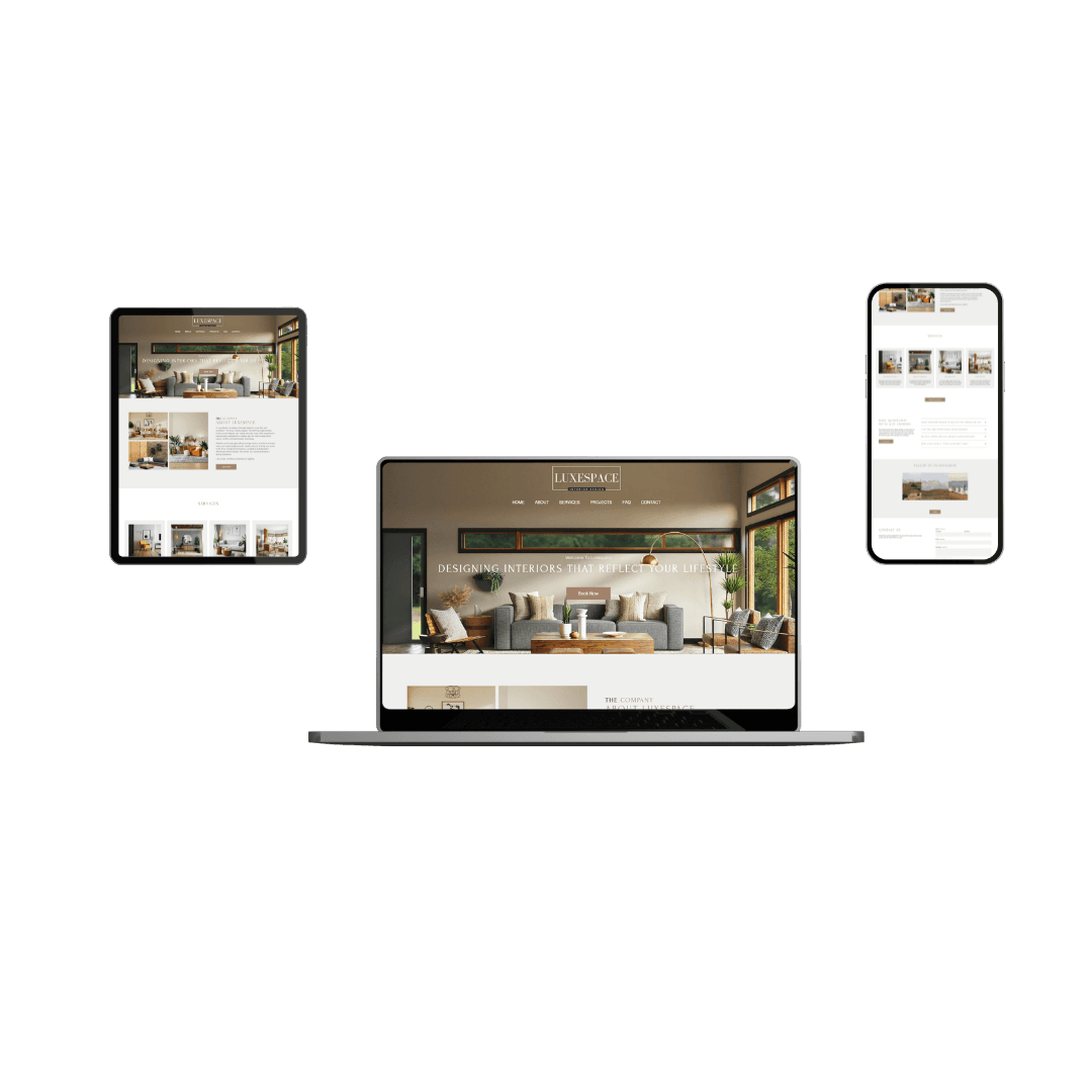 Website on multiple devices